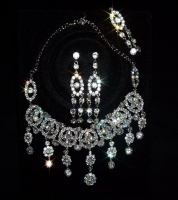 Beautiful Silver Indian Jewellery Set 