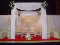 Floral Draped Mandap