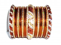 Brown Indian Fashion Bangles 