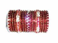 Maroon Indian Fashion Bangles