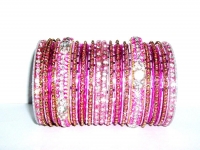 Pink Indian Fashion Bangles