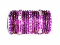 Purple Indian Fashion Bangles