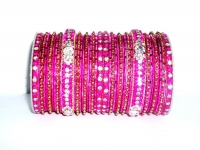 Rani Pink Indian Fashion Bangles