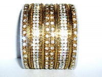 Gold Glistening Bangles