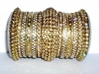 Antique Gold Fashion Bangles