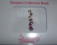 Striking Pink Indian Fashion Bindi