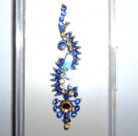 Box Bindi - Royal Blue & Gold