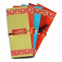 10 Floral Design Indian Money Envelopes (2 pks of 5)