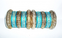 NEW COLLECTION: Aqua Blue Indian Fashion Bangles